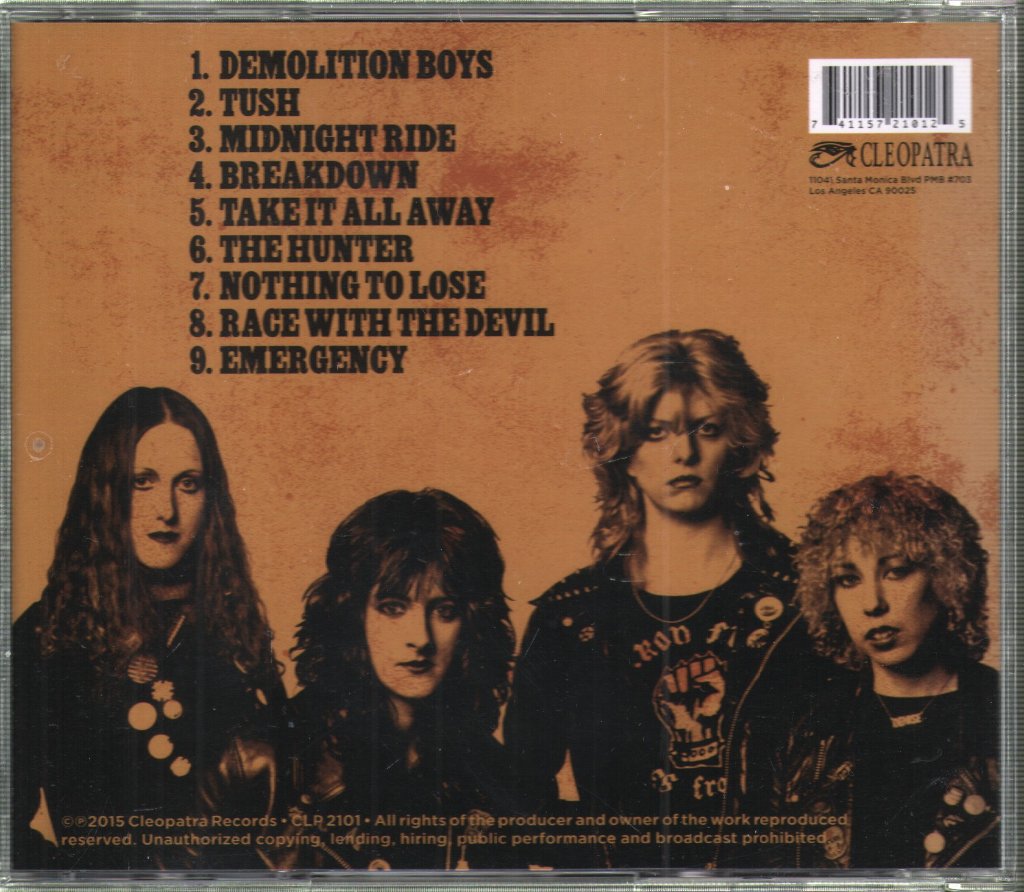 Girlschool - London 1980 - Cd