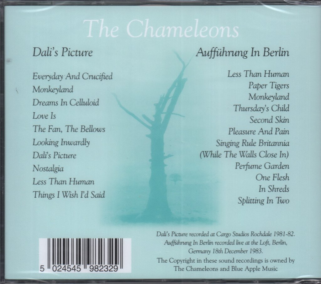 Chameleons - Dali’s Picture/Auffuhrung in Berlin - Double Cd