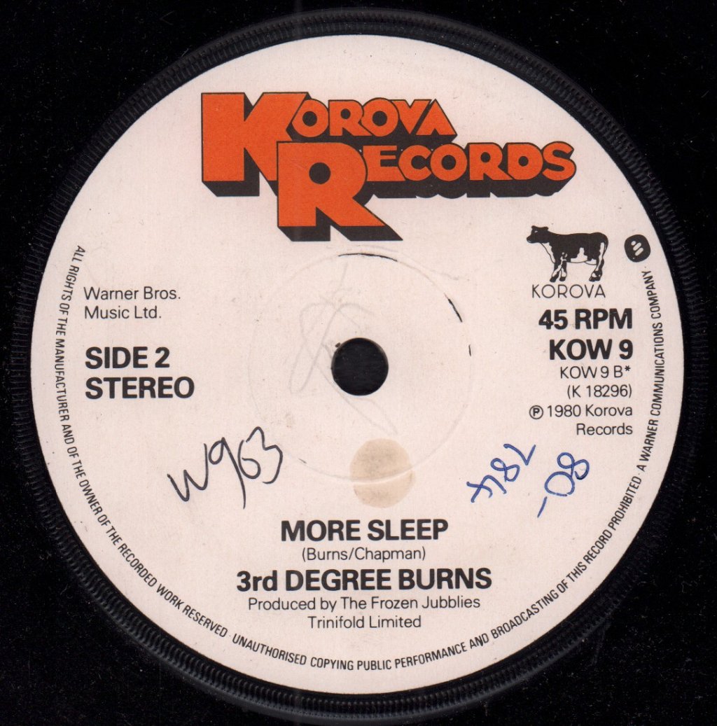 Mr Burns - When I'm Asleep - 7 Inch