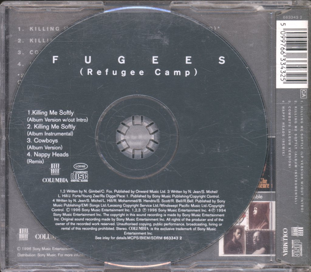 Fugees - Killing Me Softly - Cd