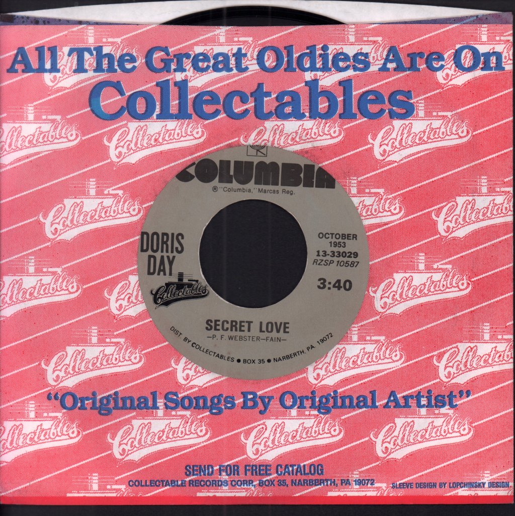 Doris Day - Whatever Will Be Will Be - 7 Inch