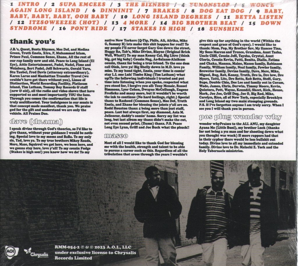 De La Soul - Stakes Is High - Cd