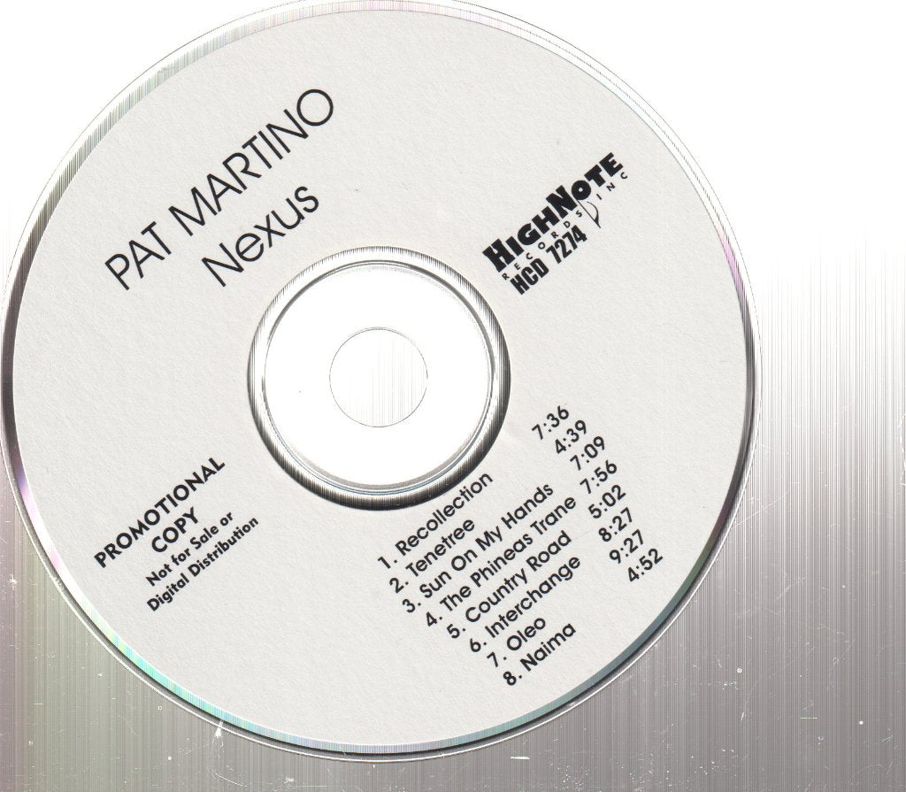 Pat Martino, Jim Ridl - Nexus - Cdr