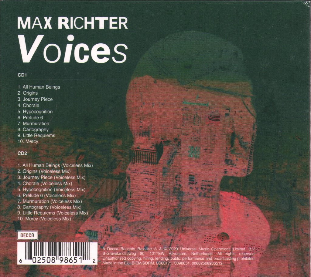 Max Richter - Voices - Double Cd