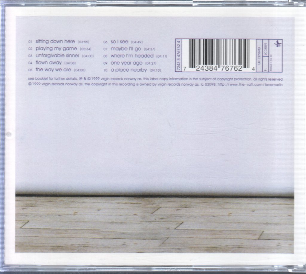 Lene Marlin - Playing My Game - Cd