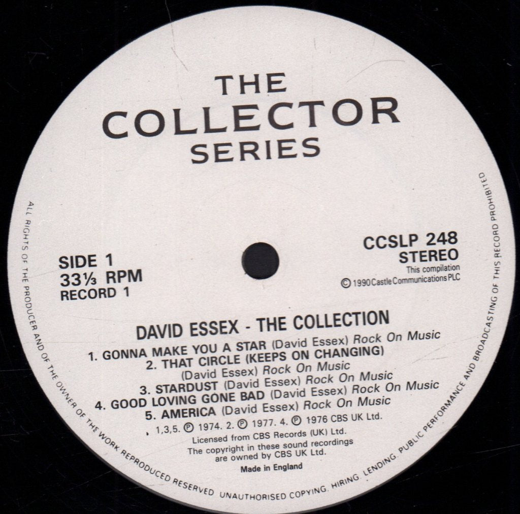 David Essex - Collection - Double Lp