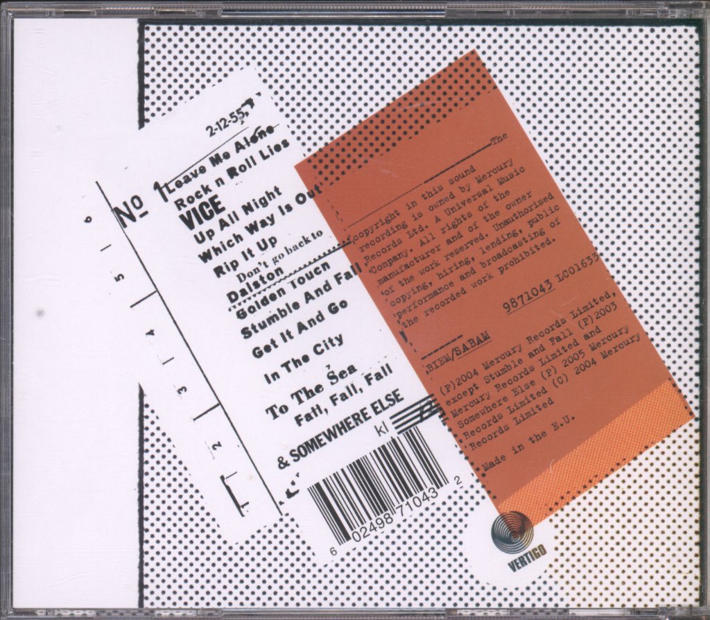 Razorlight - Up All Night - Cd