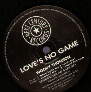 Woody Thomson - Love's No Game - 12 Inch