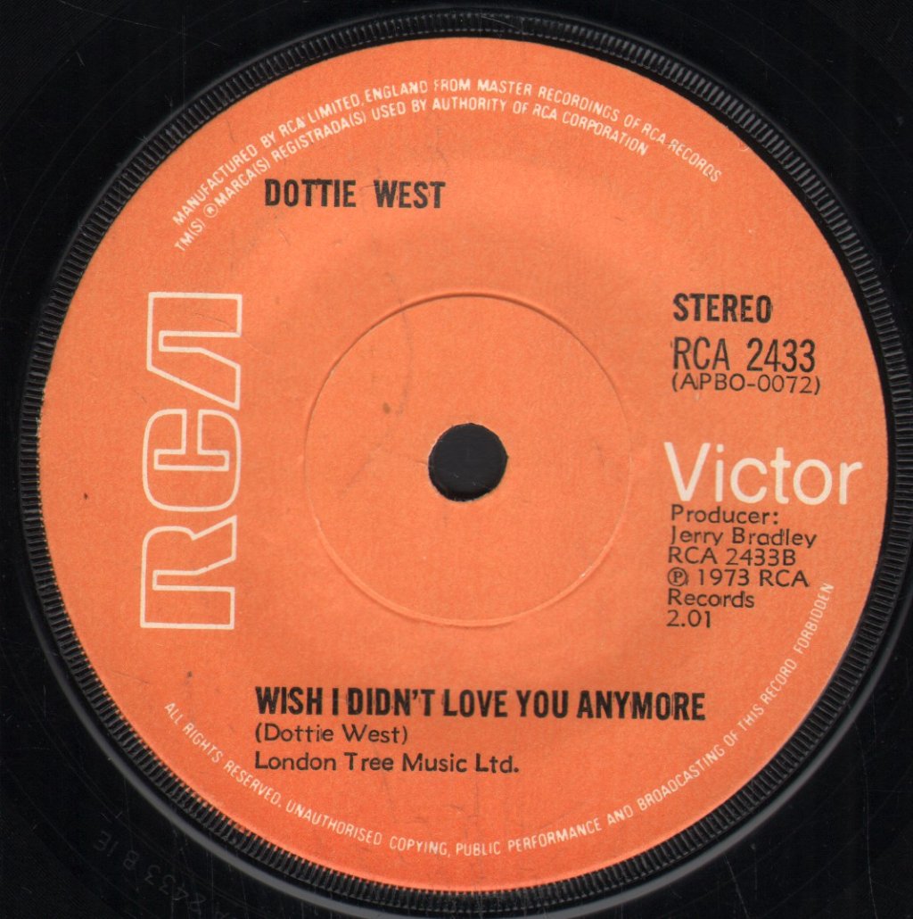 Dottie West - Country Sunshine - 7 Inch