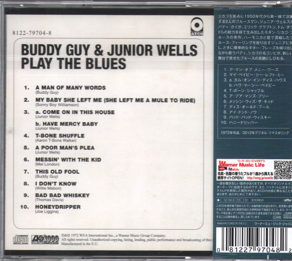 Buddy Guy - Play The Blues - Cd