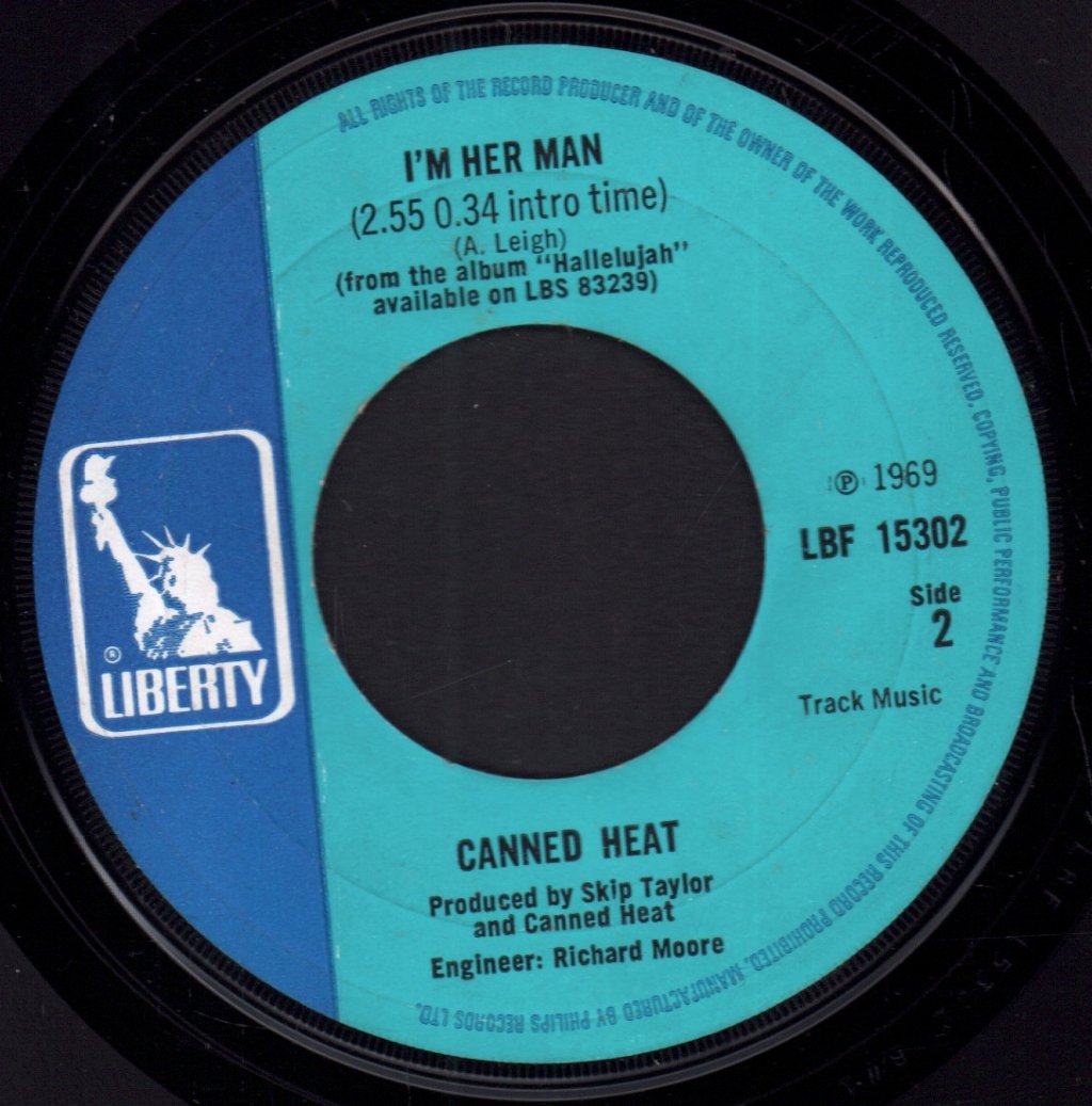 Canned Heat - Let's Work Together - 7 Inch