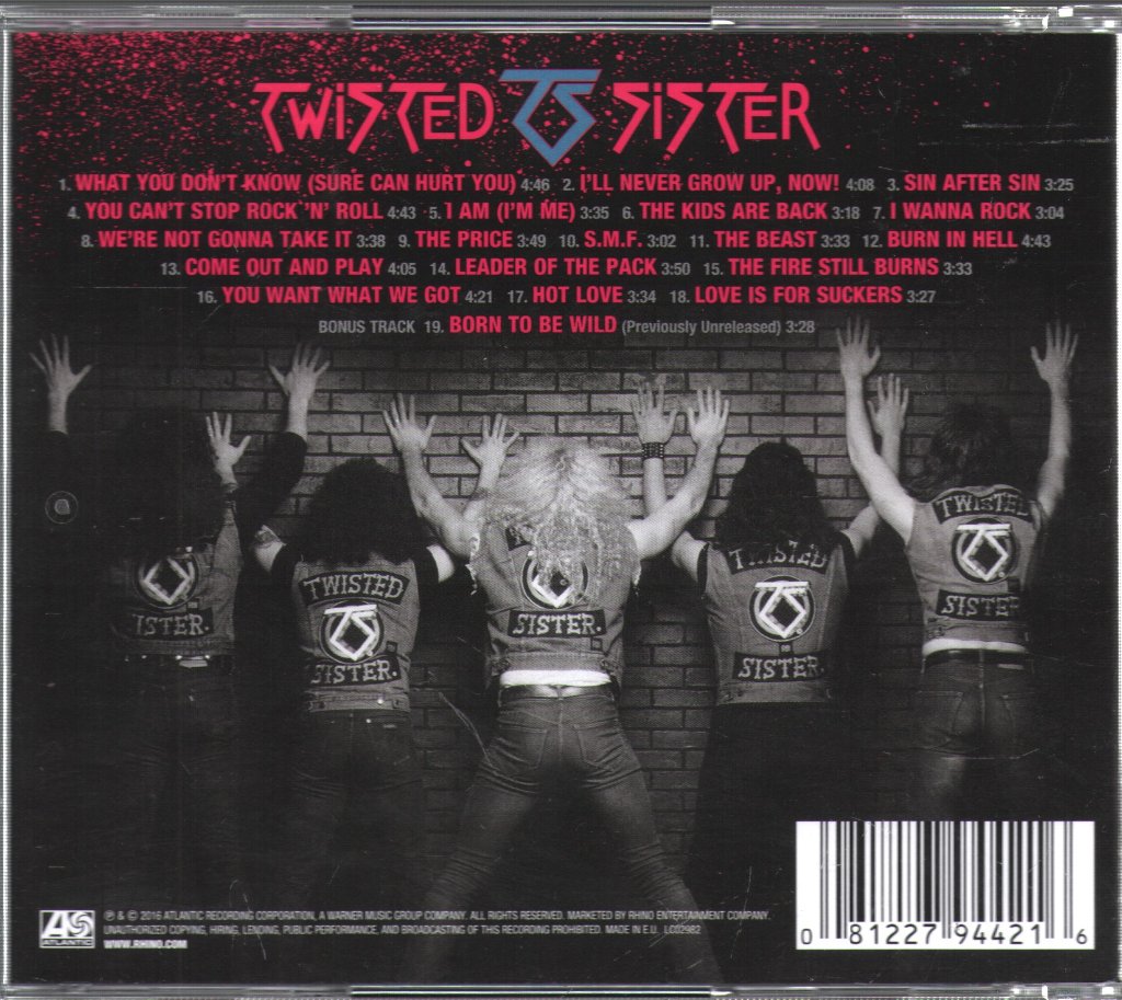 Twisted Sister - Best Of The Atlantic Years - Cd