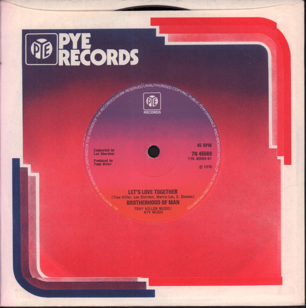 Brotherhood Of Man - Save Your Kisses For Me - 7 Inch