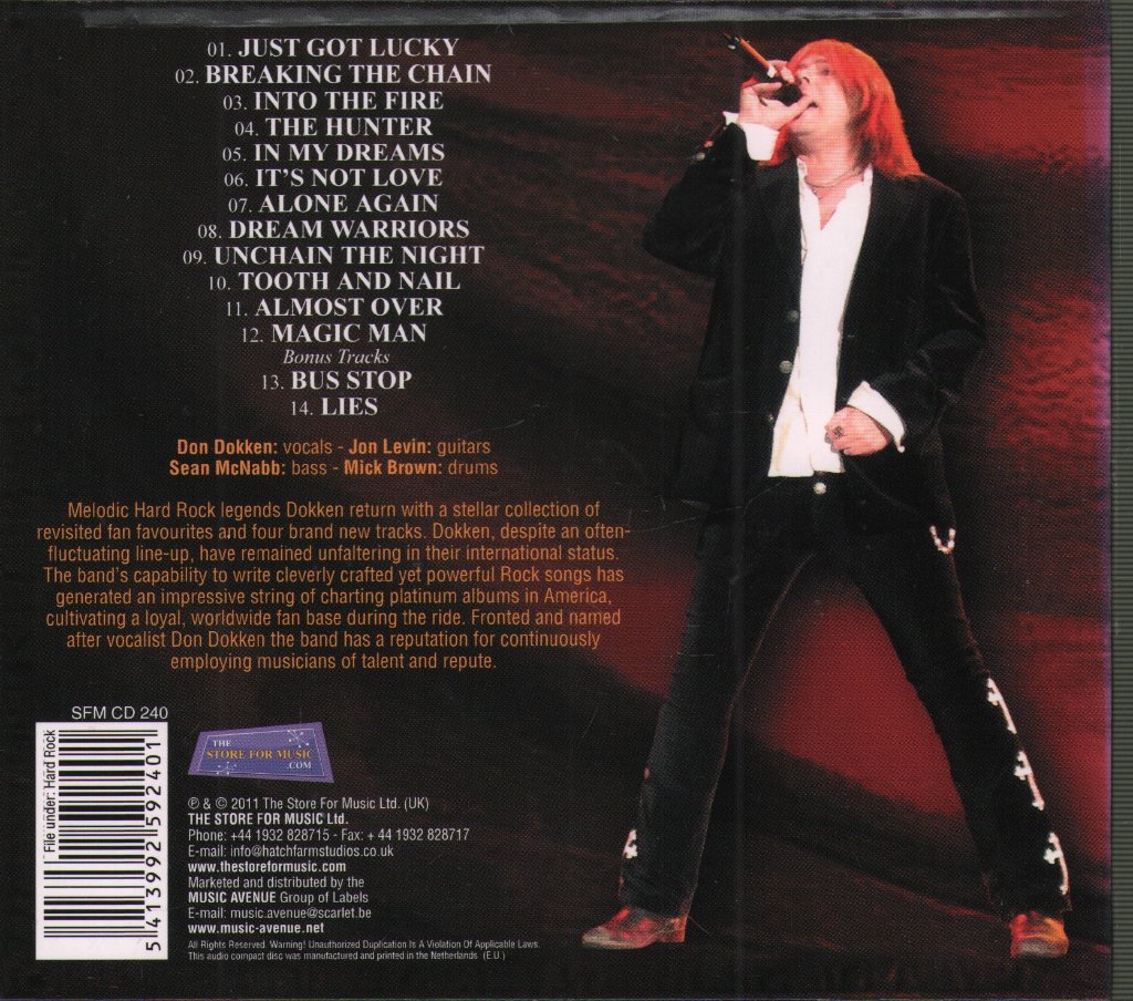 Dokken - Anthems - Cd