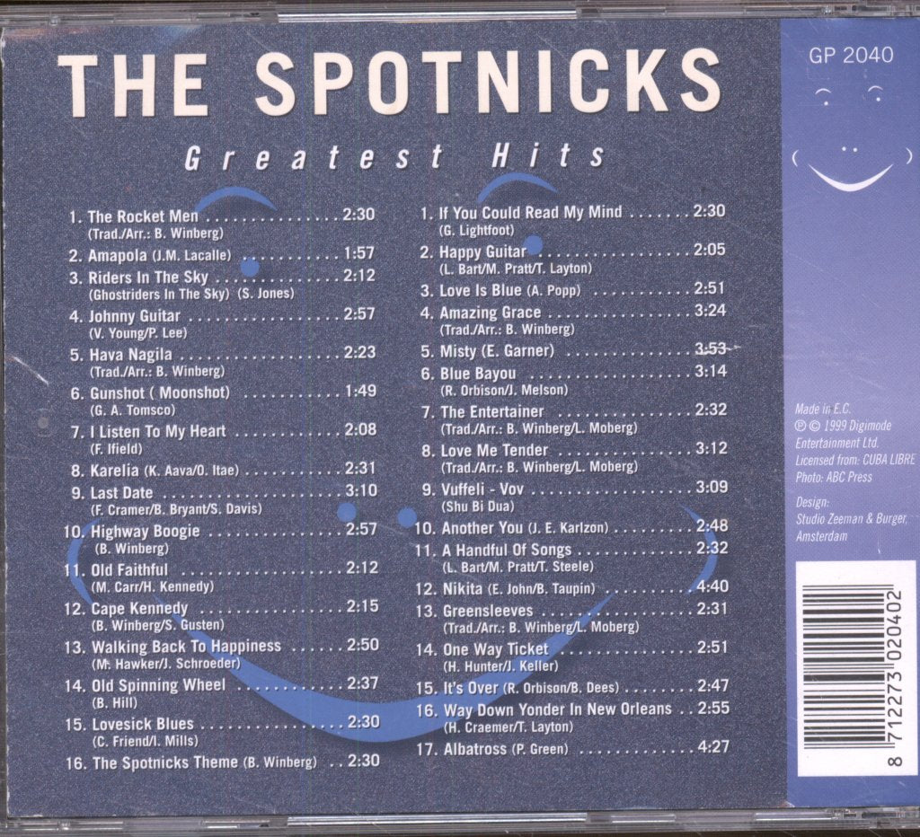 Spotnicks - Greatest Hits - Double Cd