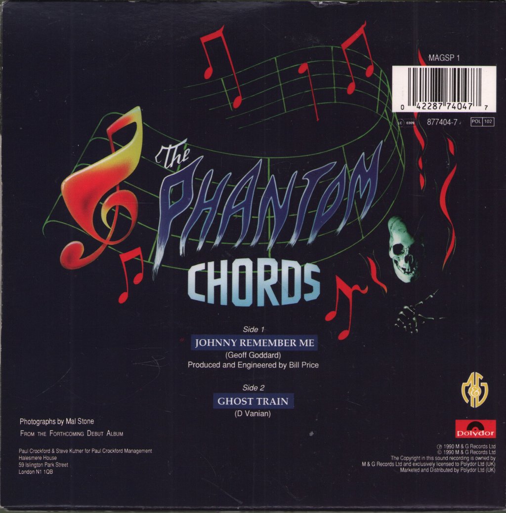Phantom Chords - Johnny Remember Me - 7 Inch