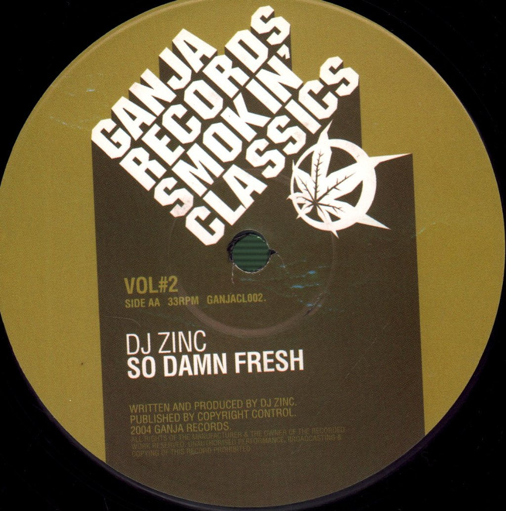 Dj Zinc - Super Sharp Shooter / So Damn Fresh - 12 Inch