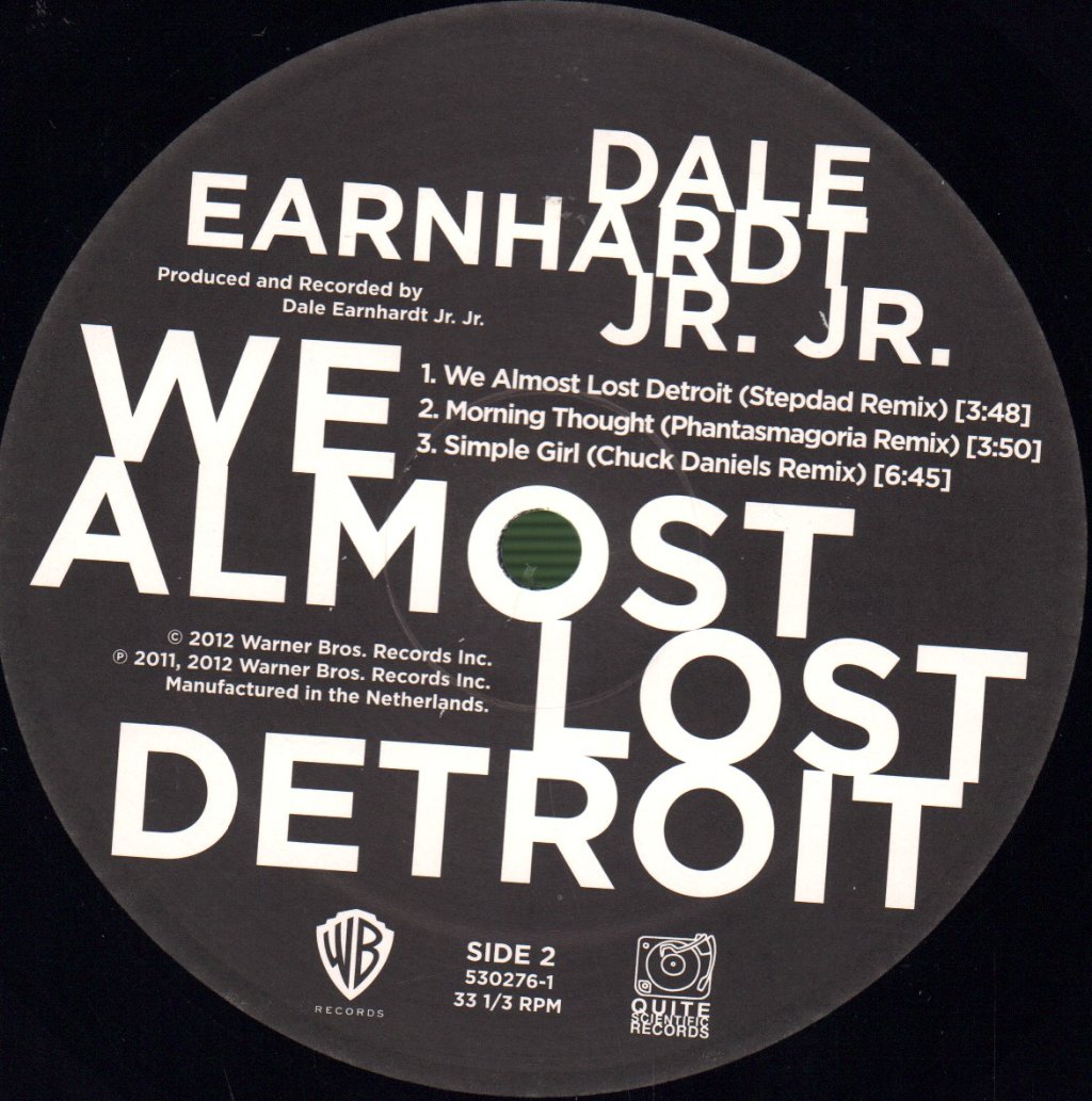 Dale Earhardt Jr. Jr. - We Almost Lost Detroit - 12 Inch
