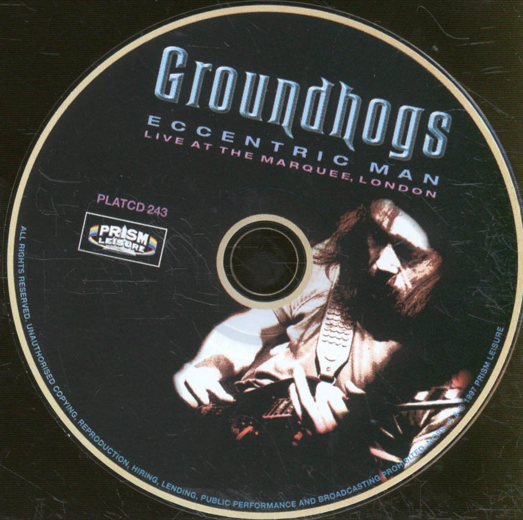 Groundhogs - Eccentric Man - Live At The Marquee, London - Cd