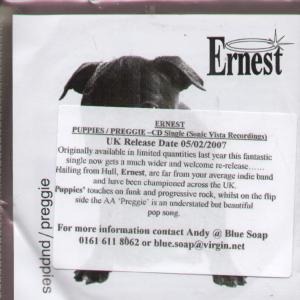 Ernest - Puppies/Preggie - Cd