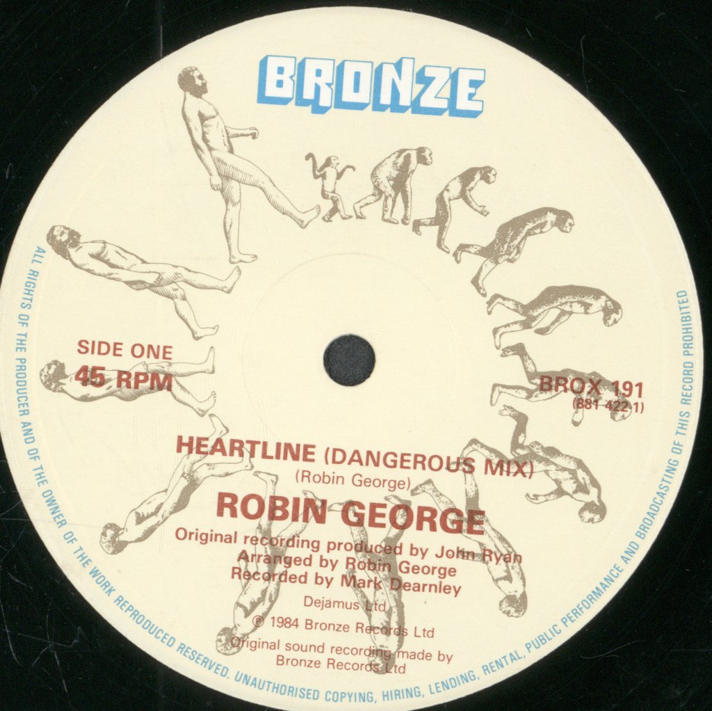 Robin George - Heartline - 12 Inch