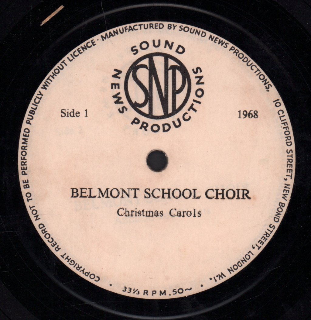 belmont school choir - belmont school choir - Lp