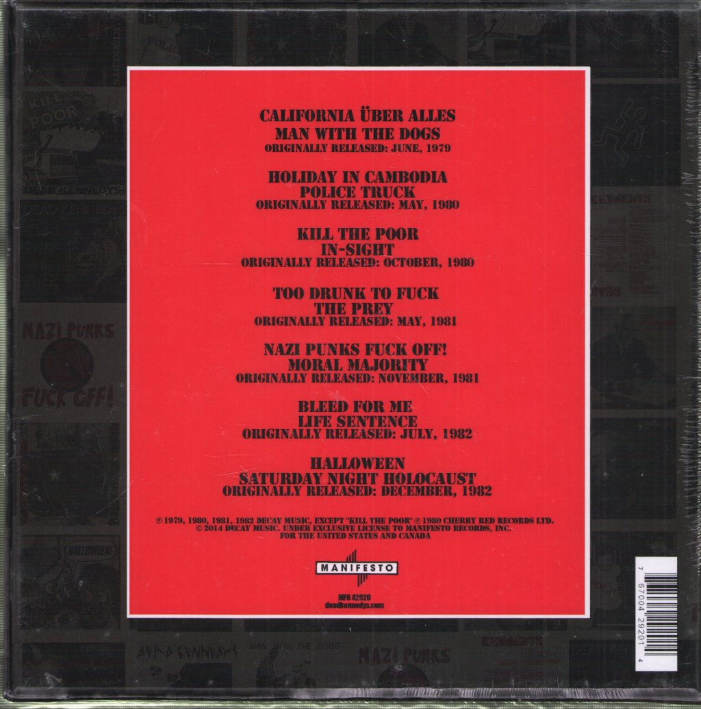 Dead Kennedys - Original Singles Collection - 7 Inch Set