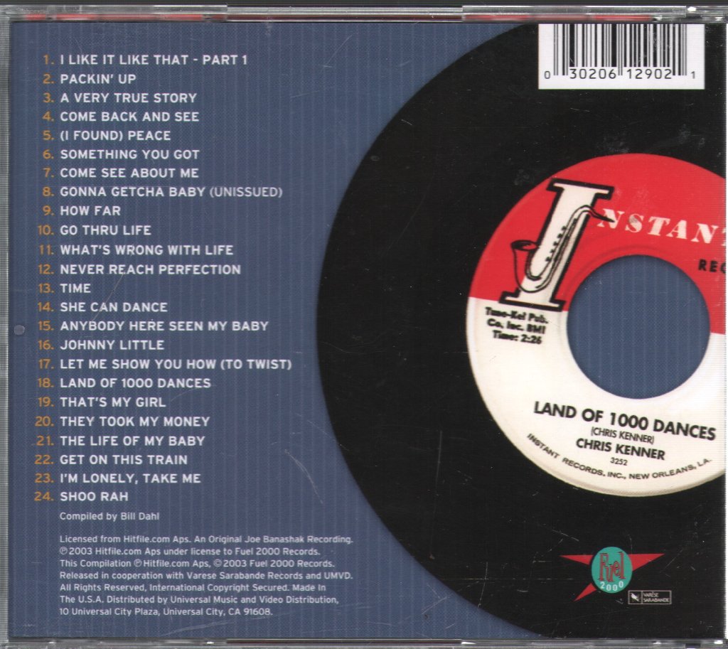 Chris Kenner - Chris Kenner Collection - Land Of 1000 Dances - Cd