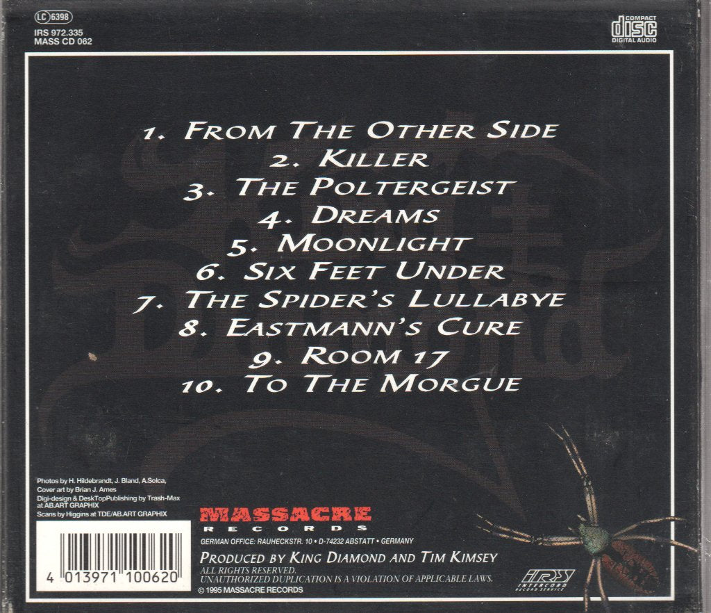 King Diamond - Spider's Lullabye - Cd