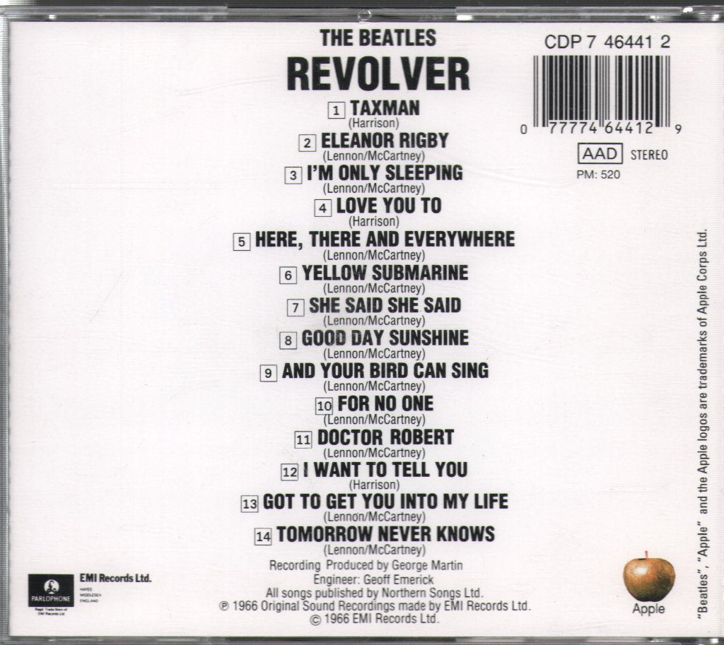Beatles - Revolver - Cd