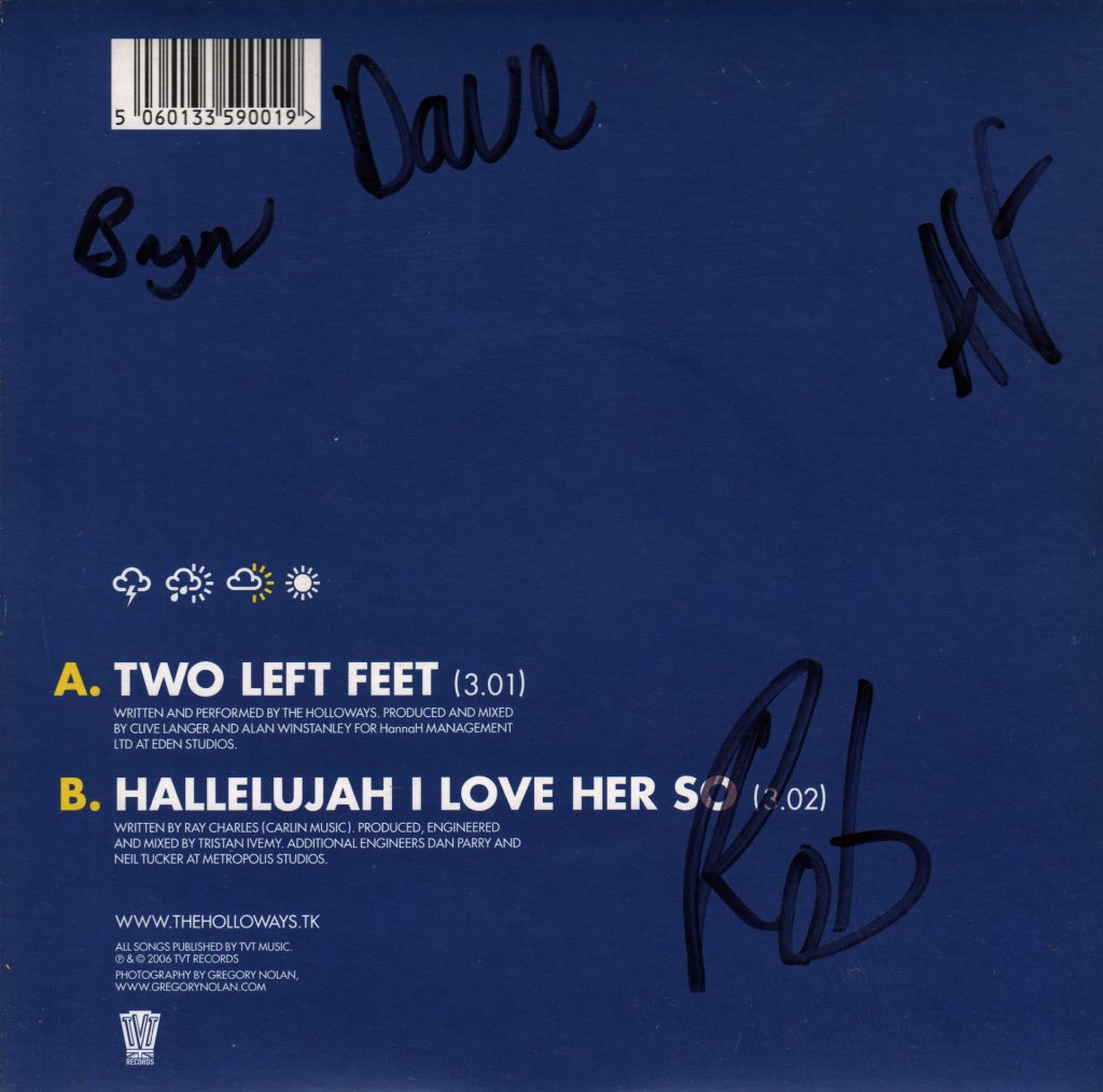 Holloways - Two Left Feet - 7 Inch
