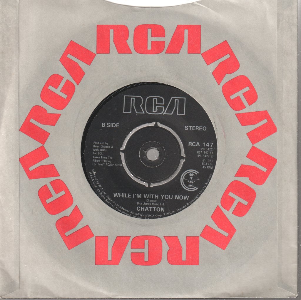 Brian Chatton - Take My Love And Run - 7 Inch