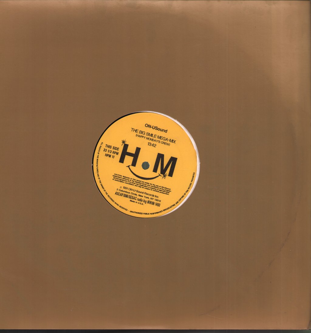 Happy Mondays - Big Smile Mega-mix - 12 Inch