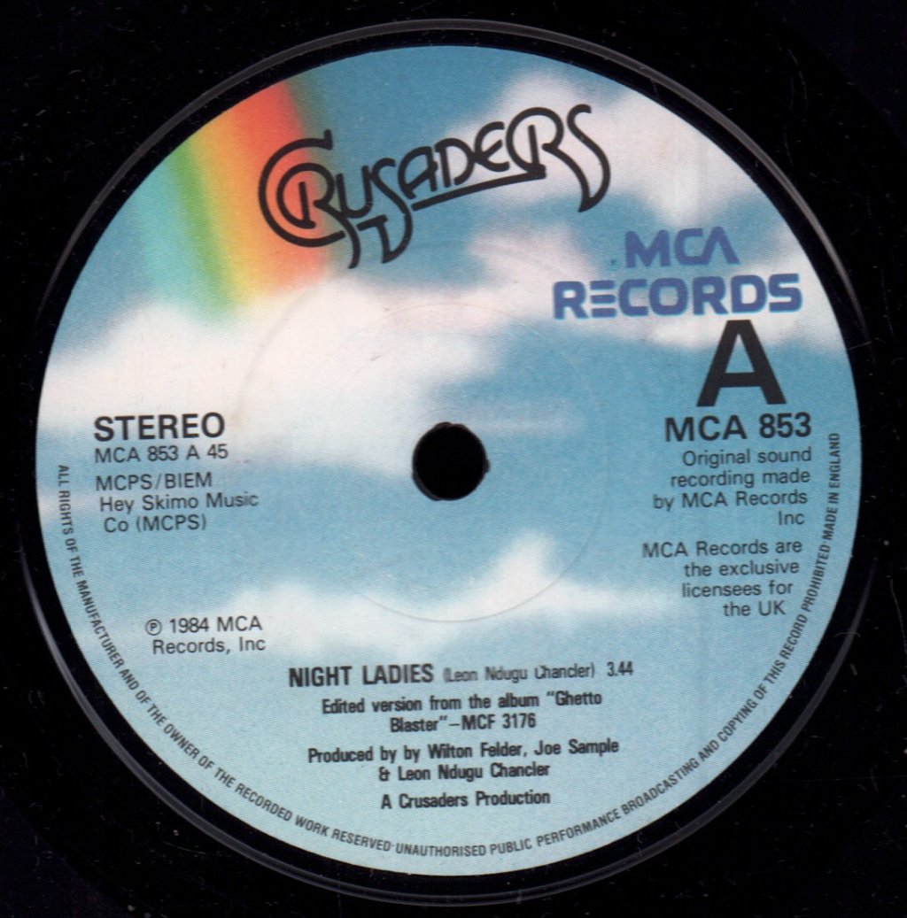 Crusaders - Night Ladies - 7 Inch