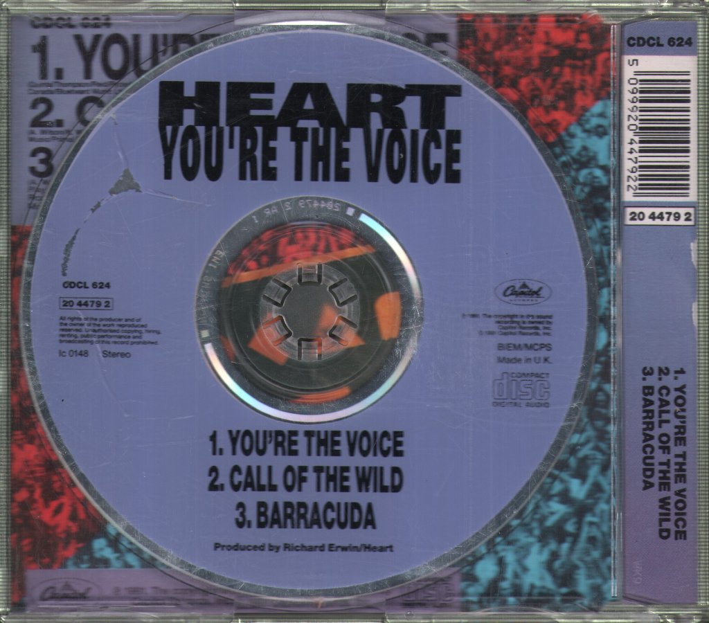 Heart - You're The Voice - Cd