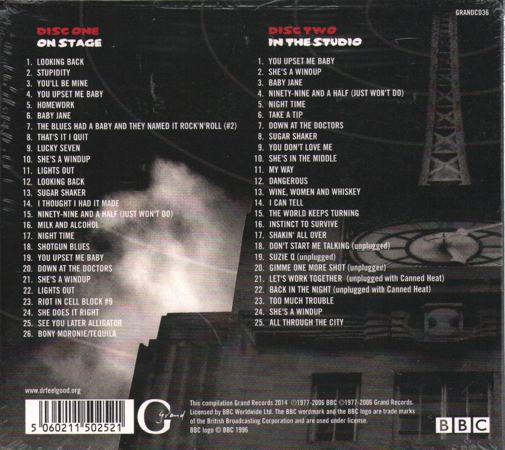 Dr. Feelgood - Adventures At The BBC - 1977 Onwards - Cd Set