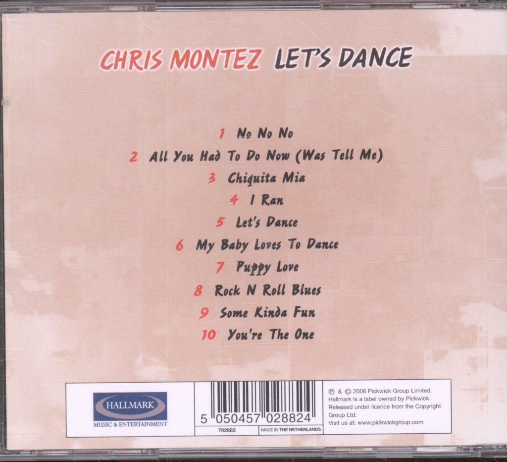 Chris Montez - Let's Dance - Cd
