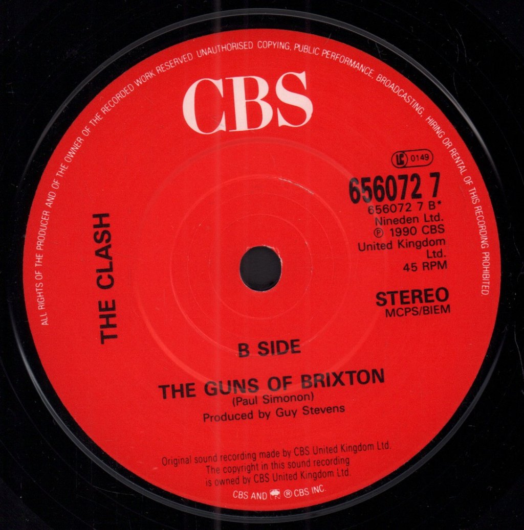 Clash - Return To Brixton - 7 Inch