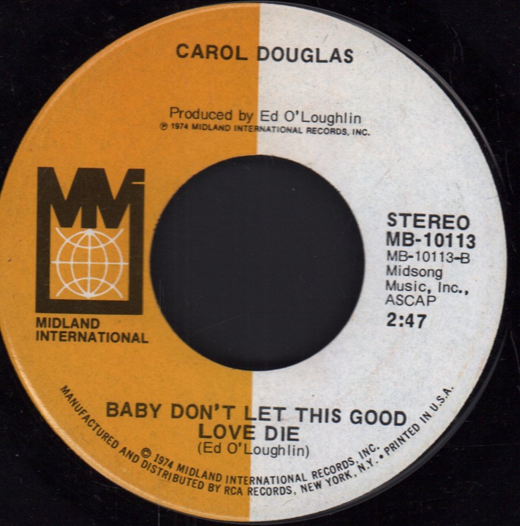 Carol Douglas - Doctor's Orders - 7 Inch