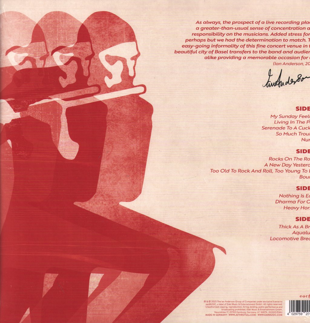 Jethro Tull - Live From Baloise Session - Double Lp