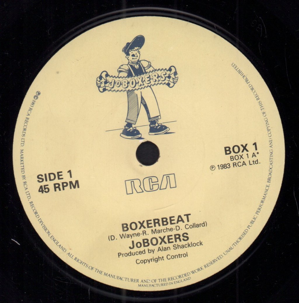 Joboxers - Boxerbeat - 7 Inch