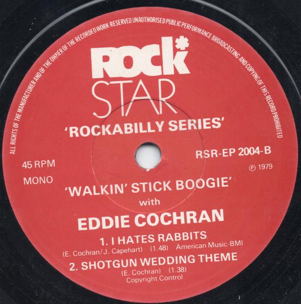 Eddie Cochran - Walkin' Stick Boogie - 7 Inch