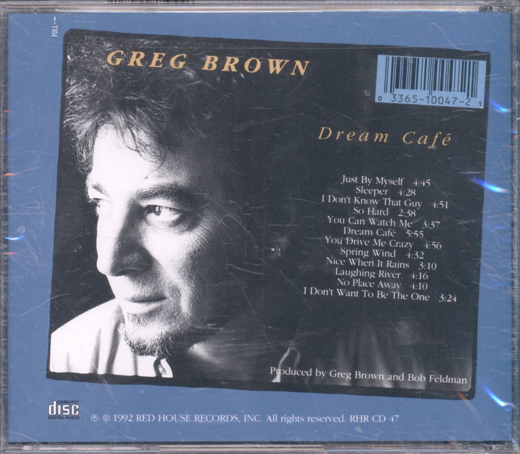 Greg Brown - Dream Café - Cd