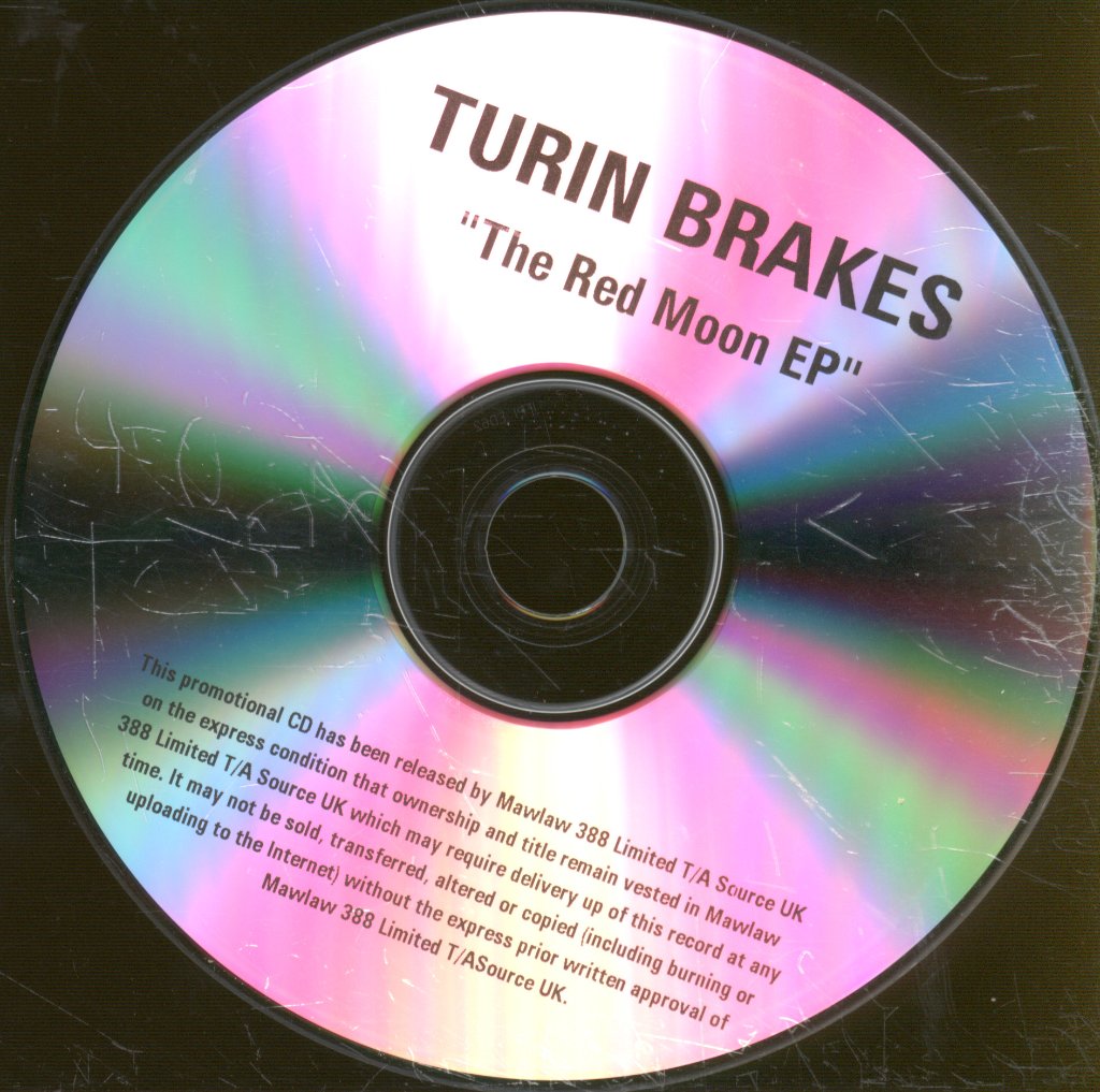 Turin Brakes - Red Moon EP - Cdr