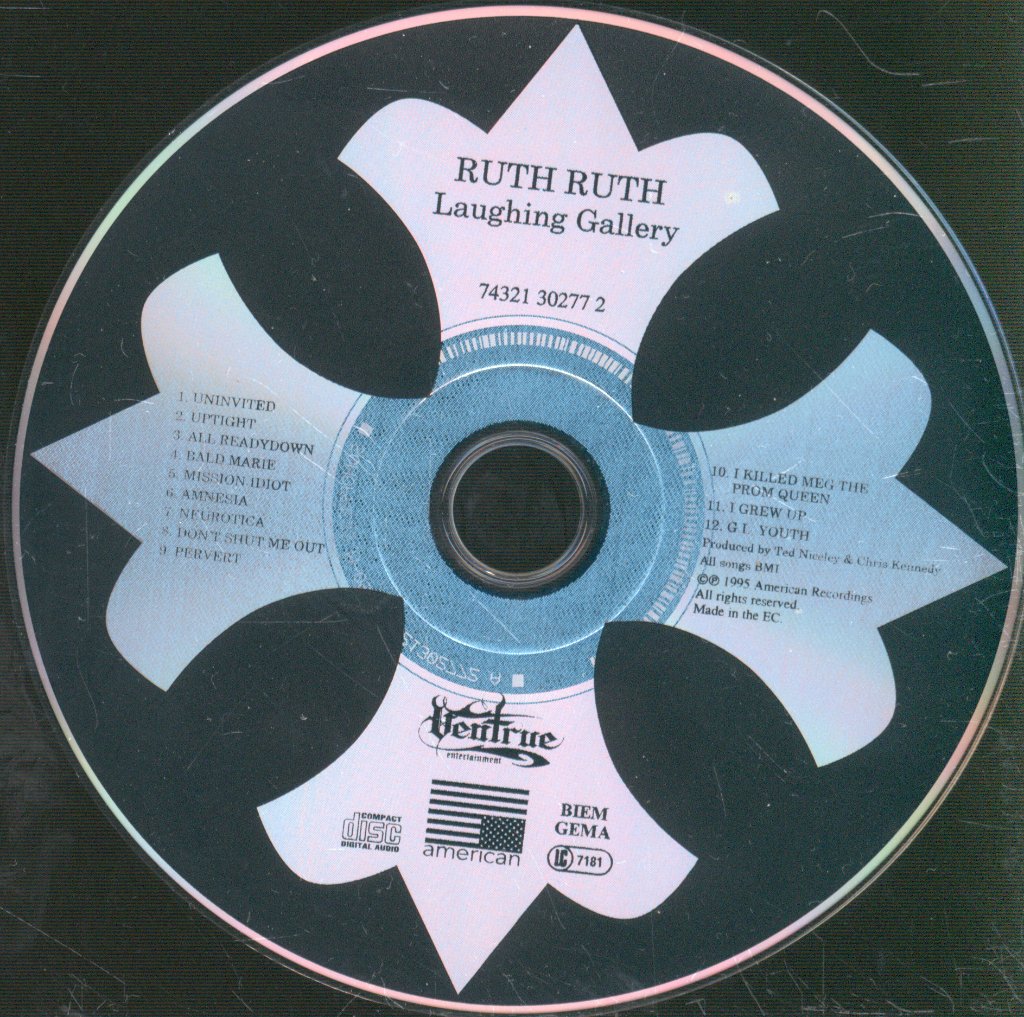 Ruth Ruth - Laughing Gallery - Cd