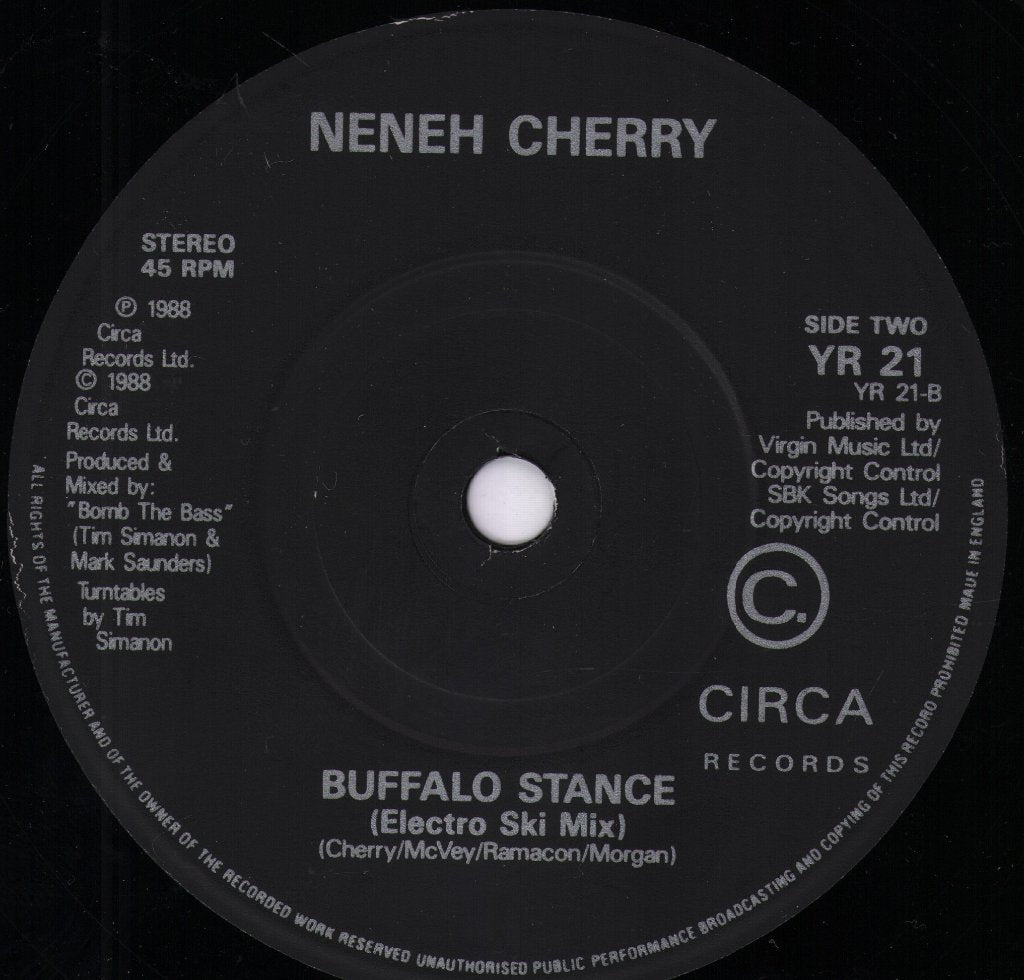 Neneh Cherry - Buffalo Stance - 7 Inch