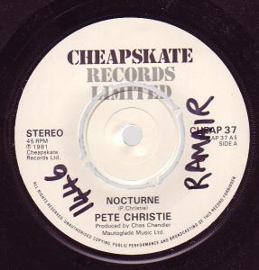 Peter Christie - Nocturne - 7 Inch