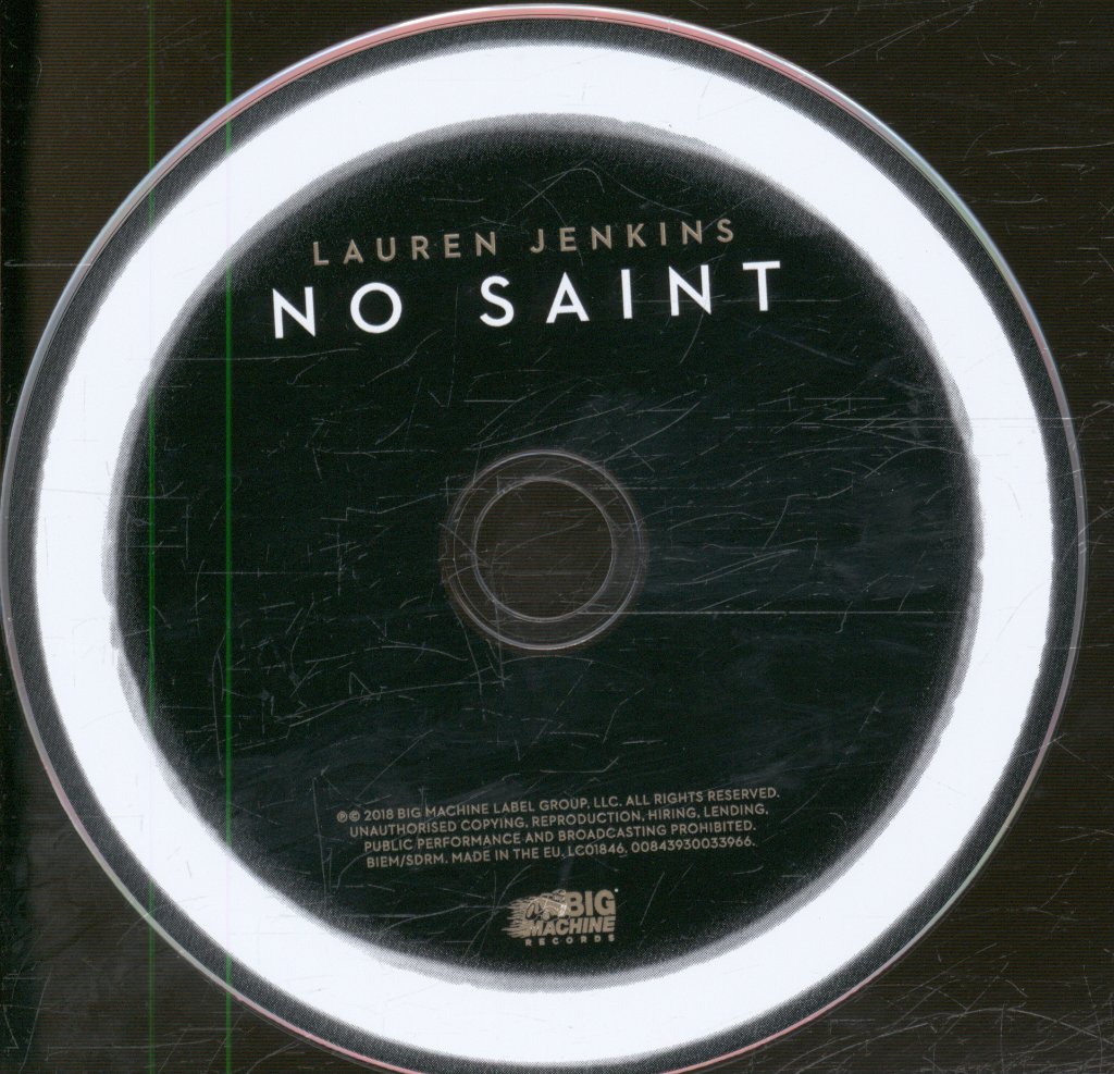 Lauren Jenkins - No Saint - Cd
