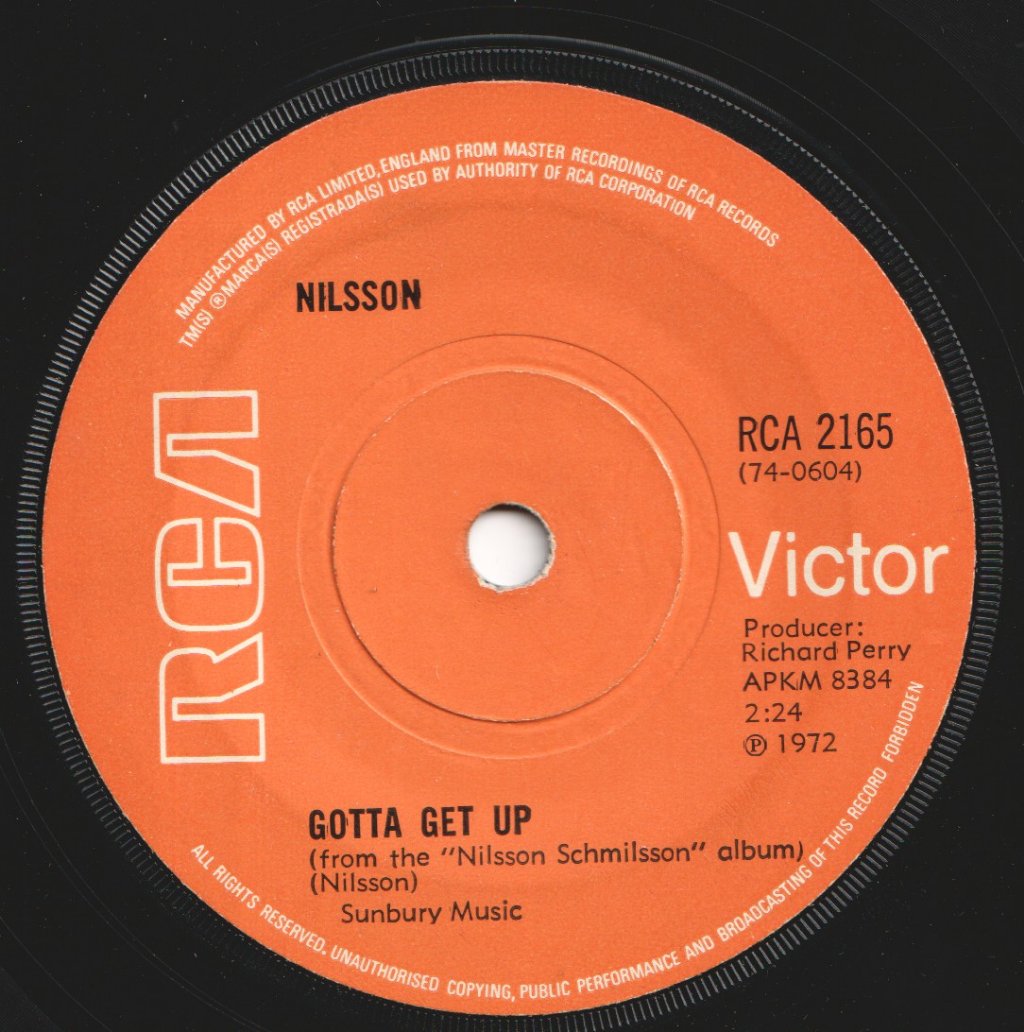 Nilsson - Without You - 7 Inch