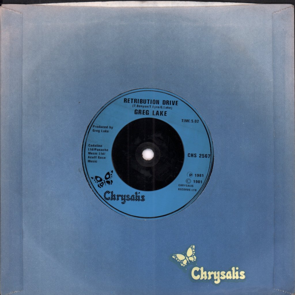 Greg Lake - It Hurts - 7 Inch